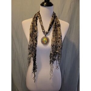 Scarf Necklace
